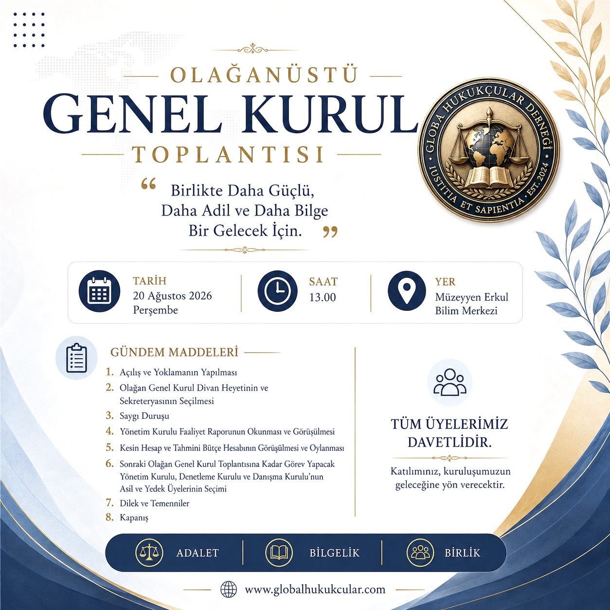Olağanüstü Genel Kurul Toplantısı
