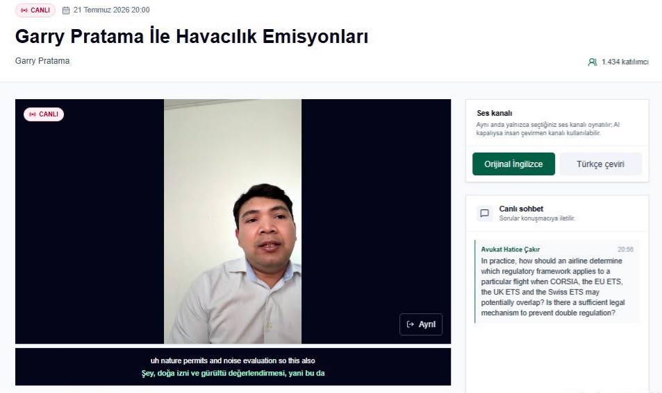 Uluslararası Webinar