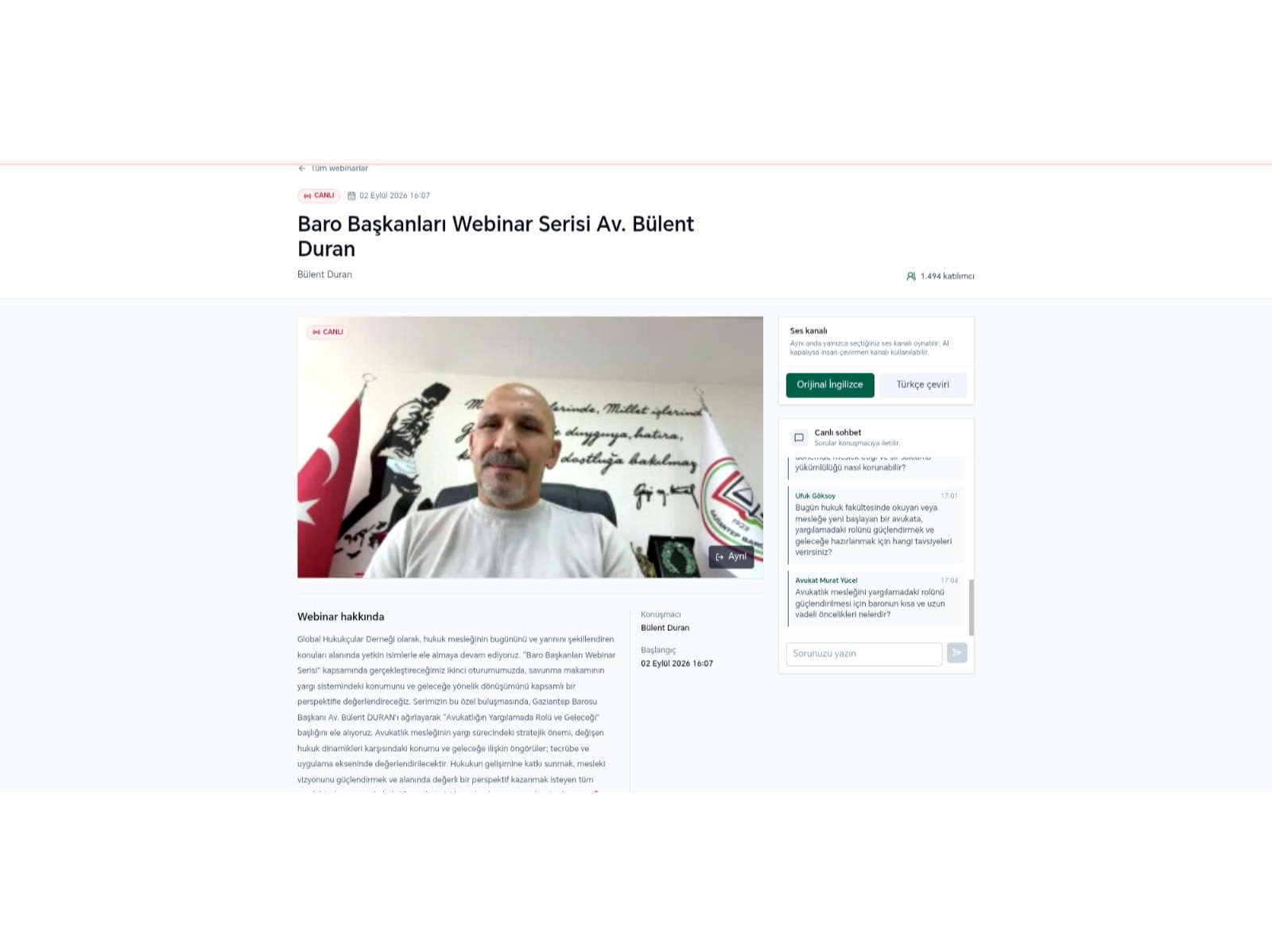 BARO BAŞKANLARI WEBINAR SERİSİ 02