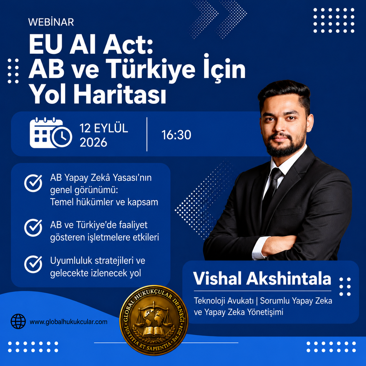 EU AI Act: AB ve Türkiye İçin Yol Haritası Webinarı