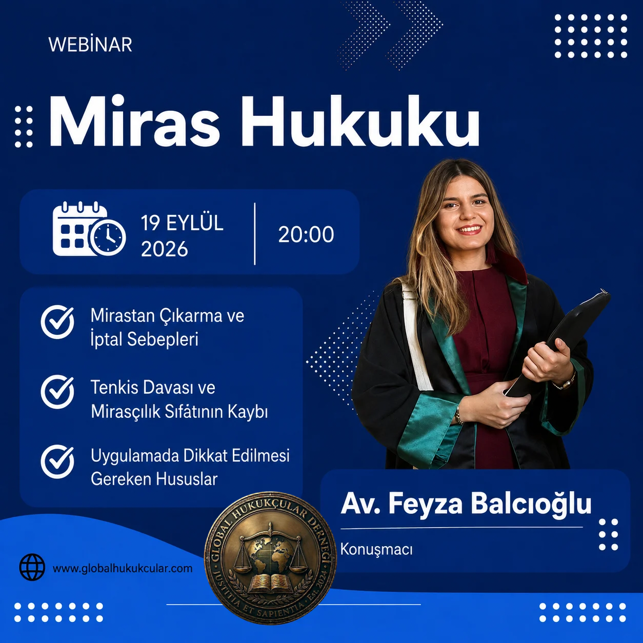 Miras Hukuku Webinarı