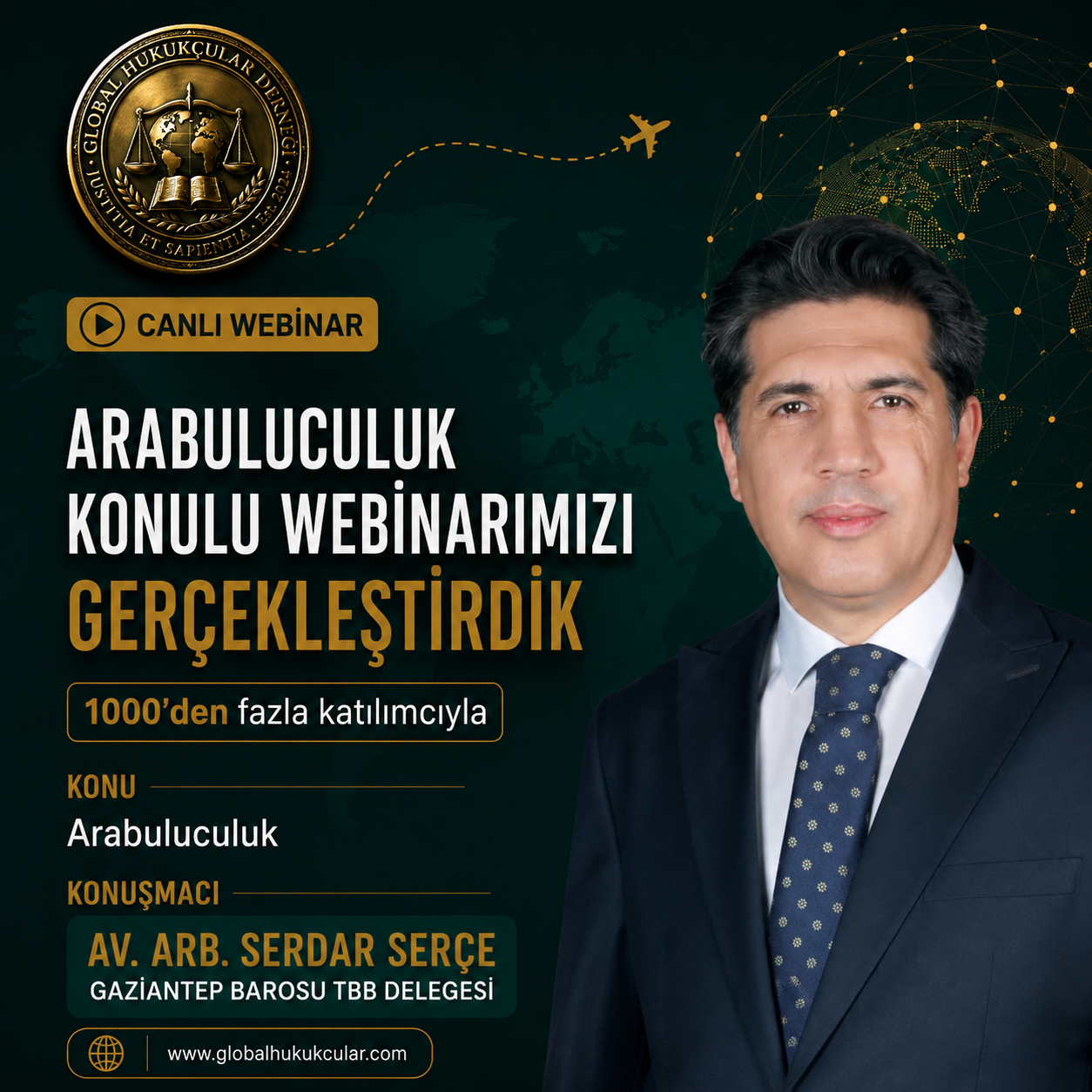 Arabuluculuk Konulu Webinarımızı Gerçekleştirdik!