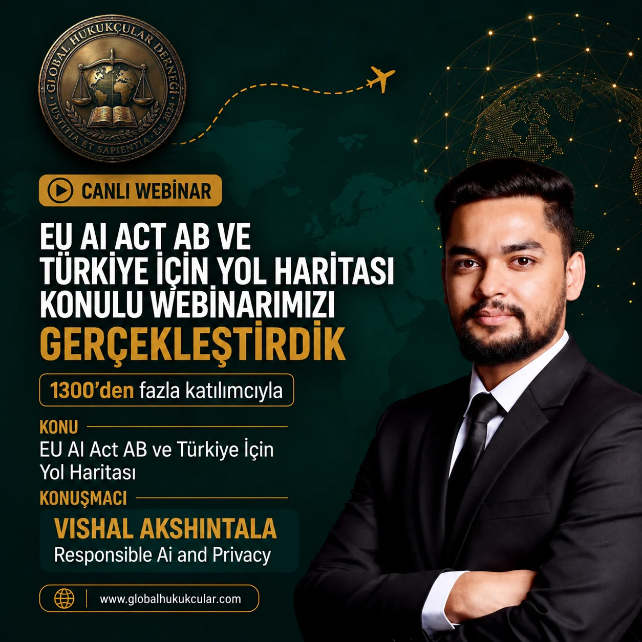 EU AI Act: AB ve Türkiye İçin Yol Haritası Konuşu Webinarımızı Gerçekleştirdik
