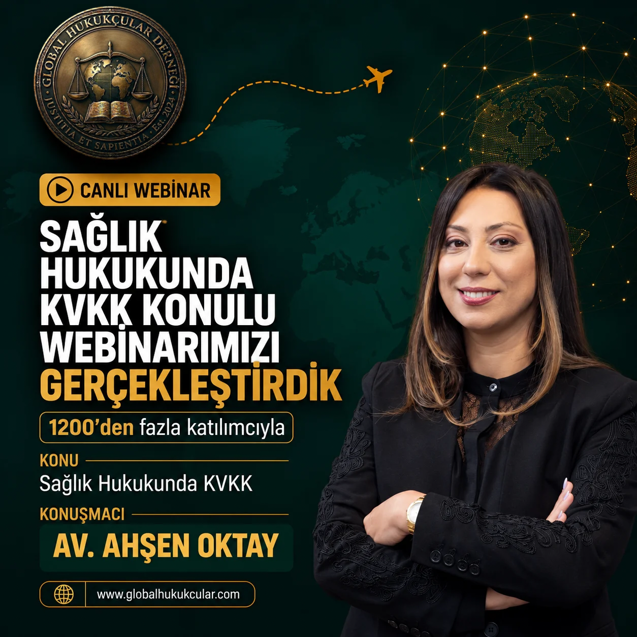 Sağlık Hukukunda KVKK Webinarı